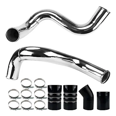 Intercooler Pipe & Boot Kit For Ford 6.0L Powerstroke Diesel 2003-2007 Silver • $84.99