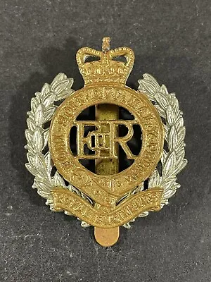 £8 • Buy Post WW2 British Royal Engineers Warrant Officer's Service Cap Badge