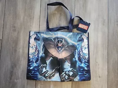 Disney Marvel Thanos Shopping Tote Bag Reusable With Handles 16  X 12 1/2  • $6.99