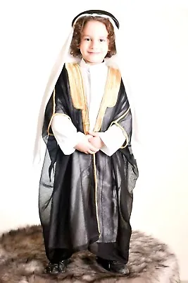 Kids Bisht Arabic Dress Cloak Islamic Boys Sheik Imam  Hight Quality(Robe Only) • $34.99