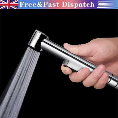 Toilet Hand Held Shower Head Bidet Faucet Sprayer Toilet Spray Bathroom Kitchen • £7.21