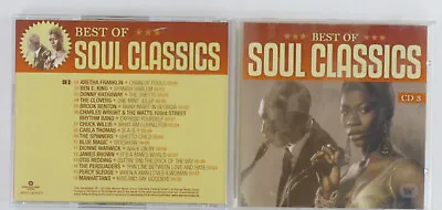 CD Disc - Various - Best Of Soul Classics - A7466L7 • £16.78