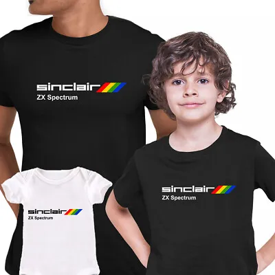 Sinclair ZX Spectrum Computer T-Shirt - Vintage Retro 80s PC Video Games [C64] • £14.99