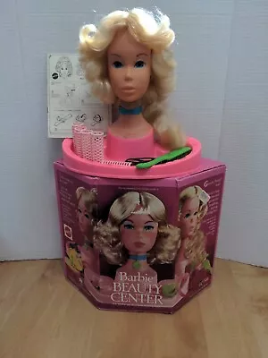 Vintage Barbie Beauty Center Styling Head In Box With Instruction Book 1972 • $30