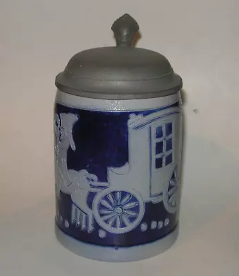 Vintage German Stein .5L Reinhold Merkelbach 426/7 Metal Pewter  Lid 426 7 • $19.99