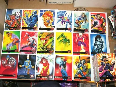 1995 Fleer Ultra X-Men BASE 150 CARD Set WOLVERINE SPRING BREAK MARVEL • $139.99