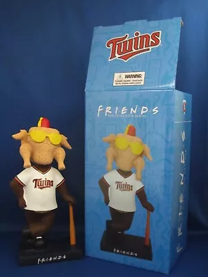 Minnesota Twins Bobblehead 2021 TC Bear Mascot Friends TV Show Turkey Head • $11.99