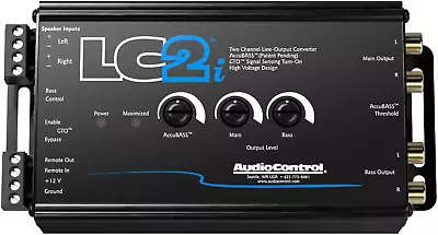 Lc2I 2 Channel Line Out Converter With Accubass And Subwoofer Cont • $90.99