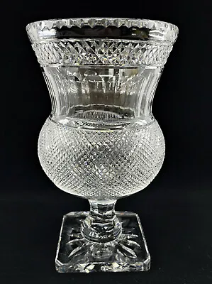 £199 • Buy Edinburgh Crystal E&L EC Edinburgh And Leith Large Thistle Vase SH59