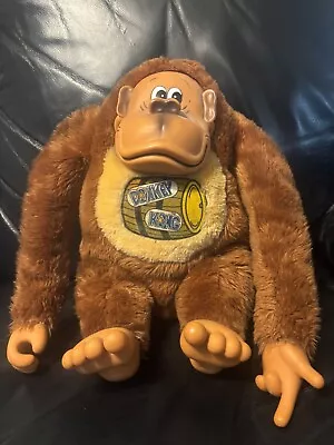 Nintendo Donkey Kong Plush 12  Inch Plush 1982 • $50