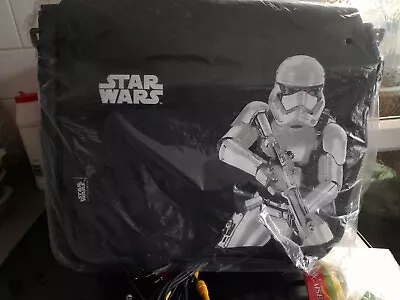 £4.99 • Buy Licensed Official Product Star Wars Stormtrooper Shoulder Bag New In Sealed Bag 