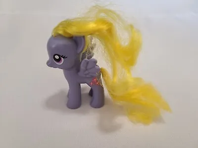 2010 Hasbro My Little Pony MLP 3  G4 LILY BLOSSOM Yellow Hair Brushable Toy • $10.99