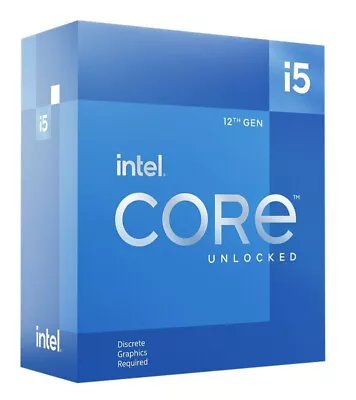 Intel Core I5 12600KF CPU (4.9GHz 10 Core SKT1700 • £131.44