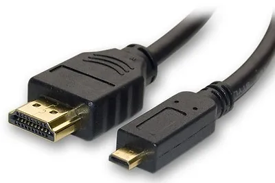 Panasonic Lumix Dmc-tz70 Digital Camera Micro Hdmi Cable For 3d 4k Tv • $15.42