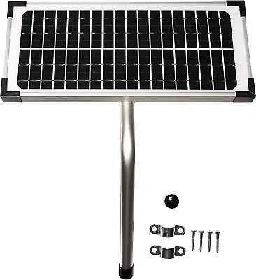 10 Watt Solar Panel Kit (FM123) For  Automatic Gate OpenersBlack Cell • $154.55