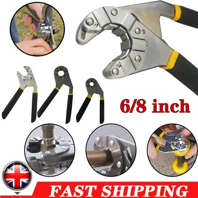 Universal Multi-Function Hexagon Spanner Magic Plier Adjustable Wrench 6  / 8  • £9.69