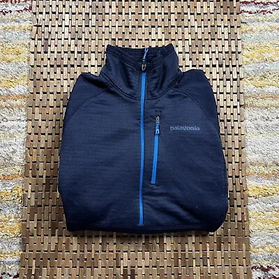 Patagonia Regulator R1 Tech Face 1/4 Zip Blue Base Layer Men’s Medium M • $84.95