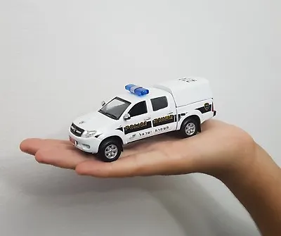 £161.25 • Buy RARE ISRAEL POLICE CAR TOYOTA HILUX Version 2016  SCALE 1:43 MODEL TOY BEST GIFT