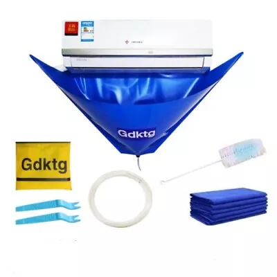 Wash Cover Air Conditioner Cleaning Bags Waterproof Kit Wall Mounted Protector • $19.99