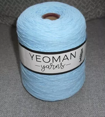 Yeoman Coned Wool Baby Blue Full Cone 4ply • £8.50