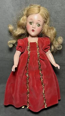 Beautiful Vintage Madame Alexander 1941 Sleeping Beauty Doll Composition 14” • $175