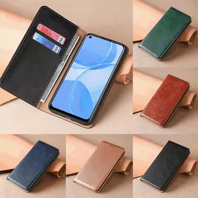 For Samsung J4 Core A9 A7 2018 A6S J4+ J6+ Magnetic Flip Case Wallet Stand Cover • $14.91