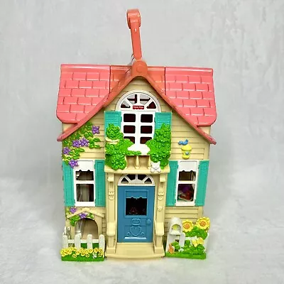 Fisher Price Doll House Country Cottage Sweet Streets Loving Family Mattel 2000* • $16.99