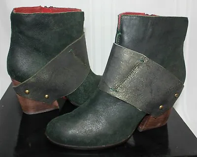 $44.97 • Buy Everybody By BZ Moda Cody Boots Forest Green Burnished Suede Size 40 New