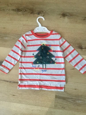 George Baby Boys Christmas Festive Long Sleeve T-Shirt Top Age 12-18 Month  • £4.80