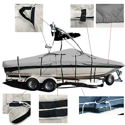 $359.99 • Buy Yamaha AR 210 With Wakeboard Tower Trailerable Ski Boat Storage Cover 2006-2011