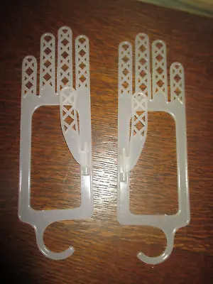 Vintage PAIR Of Women's GLOVES STRETCHERS/HOLDERS By HANDIFORM - 1950's • $14.99