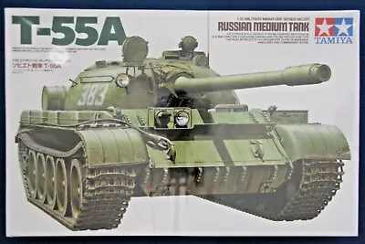 1/35 Tamiya MM257: T-55A Russian Medium Tank • $128.97