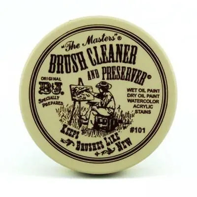 The Masters Brush Cleaner And Preserver 1 Oz 28.3 G Artist & Makeup Brush Soap • $25.50