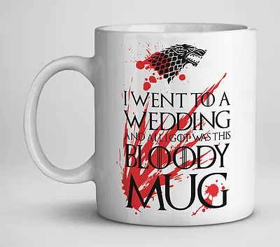 Game Of Thrones Red Wedding Mug - Gift Collectible TV • £11