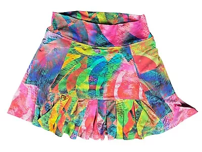 Dona Jo Tennis Skort Skirt Size 1 Small Pink Ruffles Pickleball Golf Athletic • $46