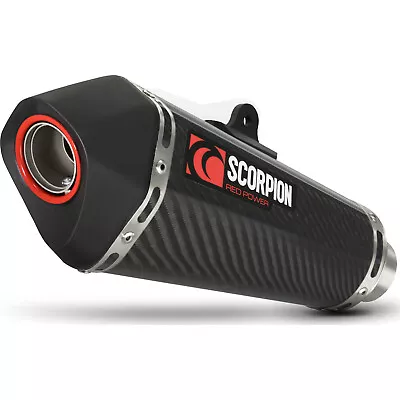 Scorpion Serket Taper Carbon Fibre Exhaust For Kawasaki Versys 650 2007-2014 • £379