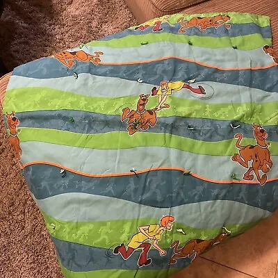 £34.07 • Buy Vintage Scooby Doo Baby Blanket Quilt 44x 40 Euc