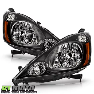 For 2009-2014 Honda FIT Black Housing Headlights Headlamps Pair 09-14 Left+Right • $172.99