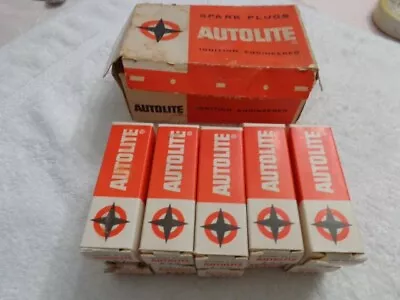 Vintage Autolite A 32 Spark Plugs Nine Pieces • $29.99