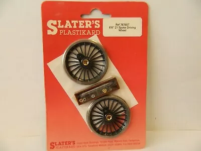 Vintage Slaters O Gauge Locomotive 6'6  21 Spoke Driving Wheels Ref ; 7878st • £9.99