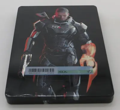 Mass Effect 3 N7 Collectors Edition ( Xbox 360 2012 ) Video Game Steelbook • $9.99