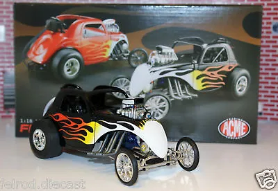 $94.96 • Buy 1/18  Acme / GMP FIAT Topolino In Black With Flames NEW A1800804