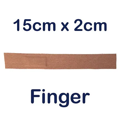 Steroplast Steroflex Stretch Fabric First Aid Wound Plasters Finger 15cm X 2cm • £102.69