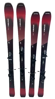 Head Total Joy Skis + Tyrolia PDR 11 Binding GW 148cm 158cm Tuned & Waxed '22/23 • $494.99
