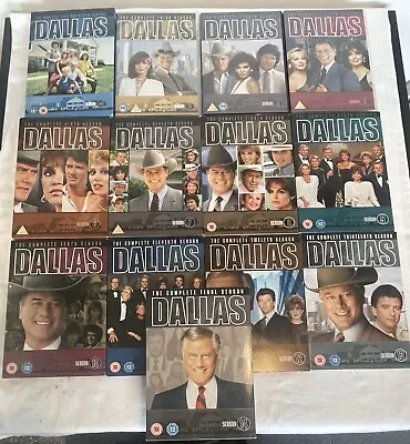 DALLAS - All 14 Separate Seasons On DVD (1978-1991) • £49.95
