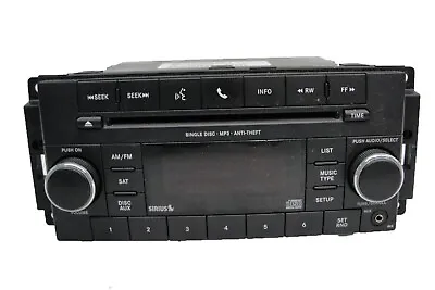 2010-2019 JEEP DODGE CHRYSLER Radio OEM CD Player Sirius UConnect VIN # INCLUDED • $164.87