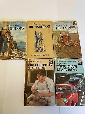 5 X Vintage  Ladybird Series 606B  Books People At Work • £2.99