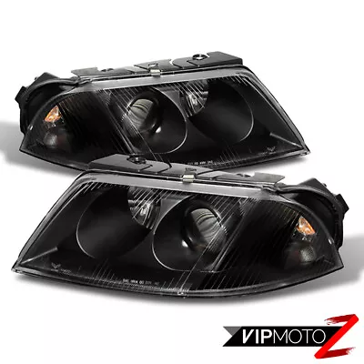 01-05 VW Passat Black [EURO SPEC] Black Projector Headlight Signal Lamp Assembly • $140.95