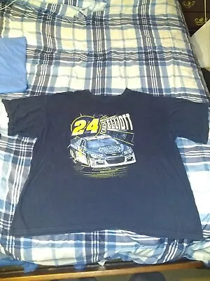 Chase Elliott #24 Kelley Blue Book Blue T-Shirt 2XL • $13