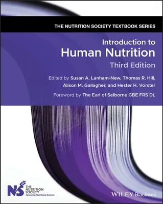  Introduction To Human Nutrition 9781119476979 NEW Book • £56.97